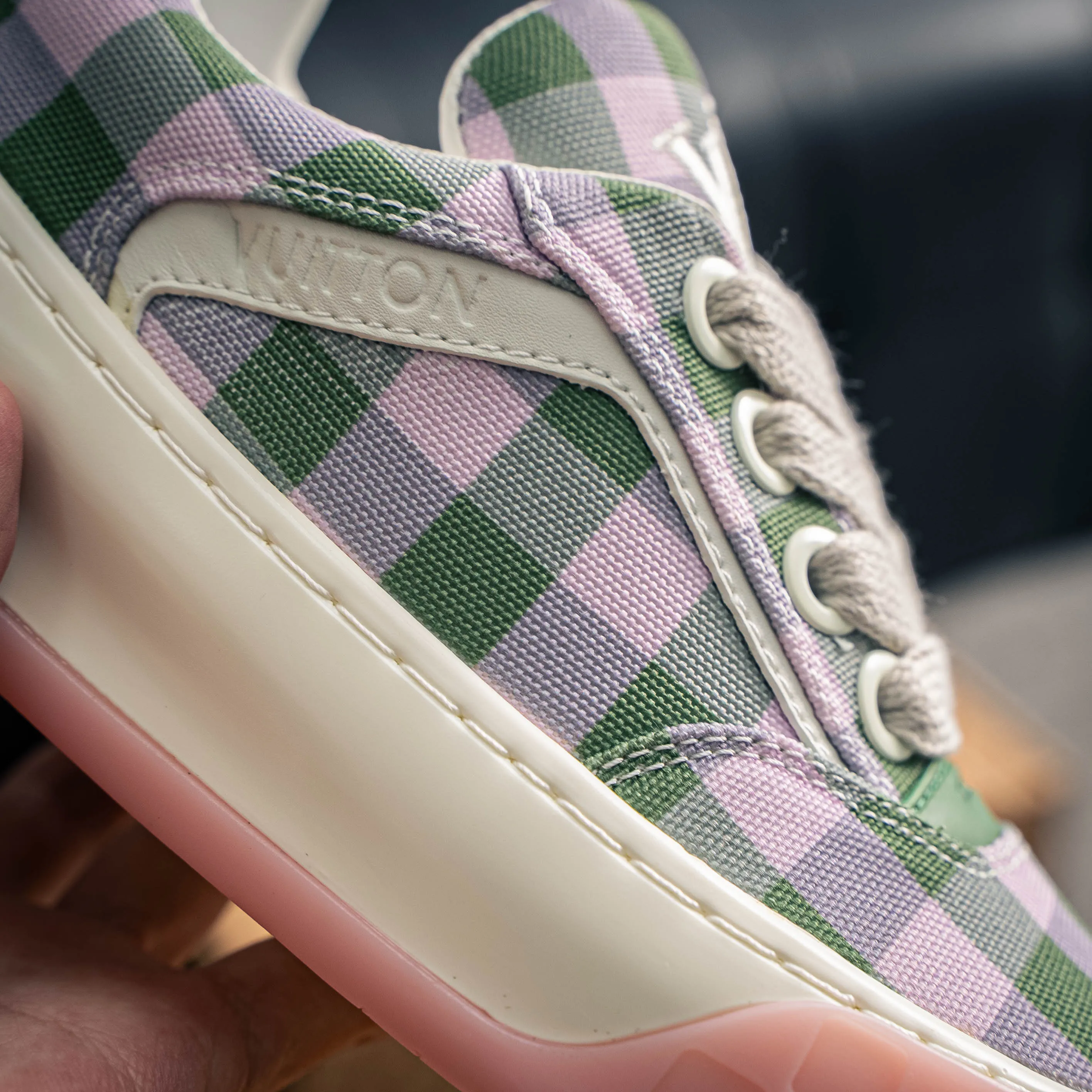 【YS 】 Premium -- LOUIS VUITTON Tilted Series｜2026 LV Tilted Low Sneakers Series Low-Top Retro